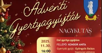 Adventi gyertyagyjts 2025